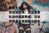 每日大赛yandex背后深似海：资深黑客扒出的底层数据，这反转简直比电视剧还精彩。